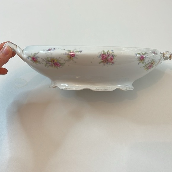 El Bogen Made in Austria Floral Footed Dish with Handles - Picture 4 of 10